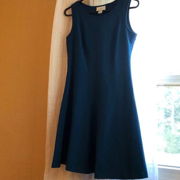 NWOT Ann Taylor Loft turquoise dress - Picture 7 of 11
